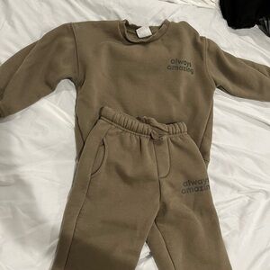 Zara Toddler 2-3 Sweat set